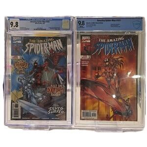 The Amazing Spider-Man #430-431 ,1st Cosmic Carnage Appearance 9.8 🔑🔑🔑
